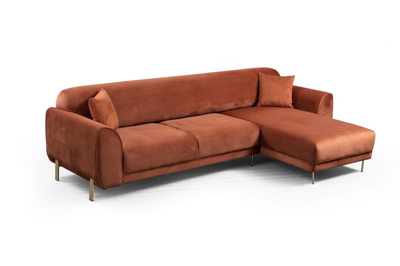 Gajanejos Divansovesofa - Brun - Møbler - Sofaer - Sovesofaer