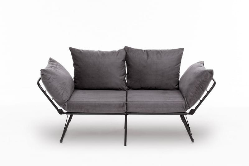 Giancarlo Sovesofa 2-seter - Grå - Møbler - Sofaer - Sovesofaer