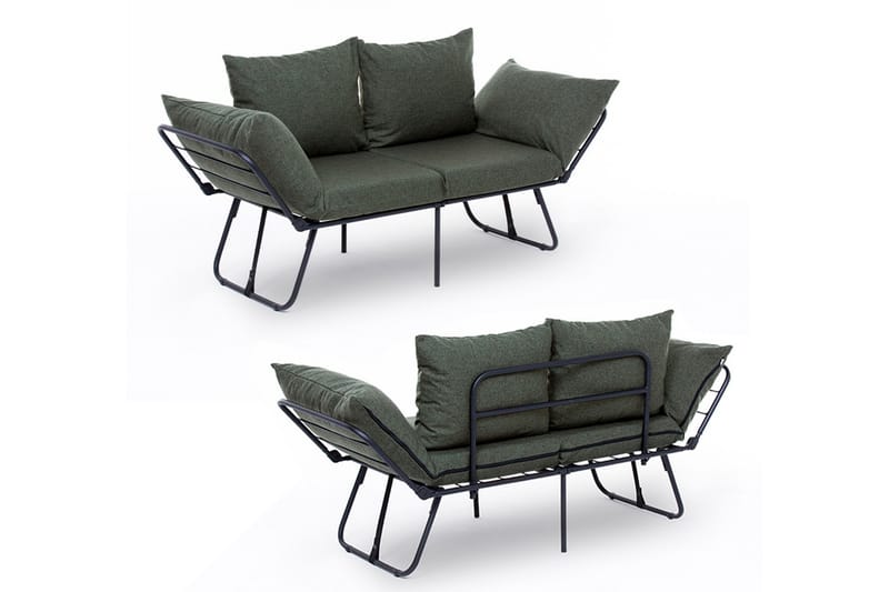 Giancarlo Sovesofa 2-seter - Grønn - Møbler - Sofaer - Sovesofaer