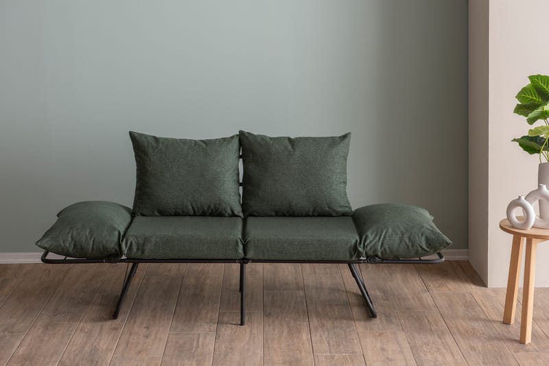 Giancarlo Sovesofa 2-seter - Grønn - Møbler - Sofaer - Sovesofaer