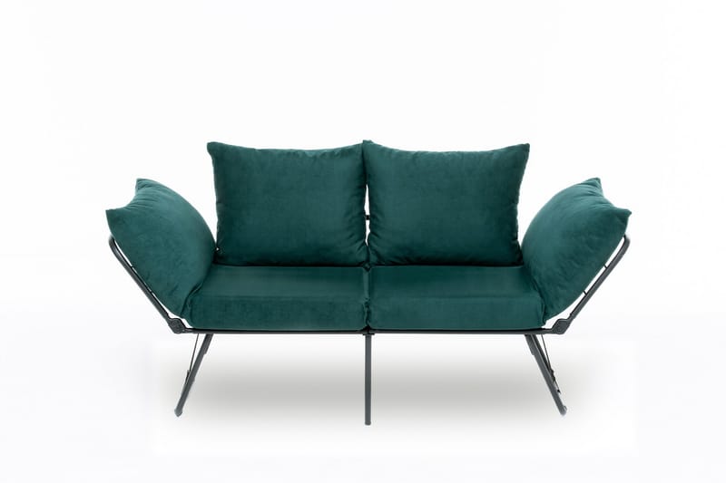 Giancarlo Sovesofa 2-seter - Grønn - Møbler - Sofaer - Sovesofaer