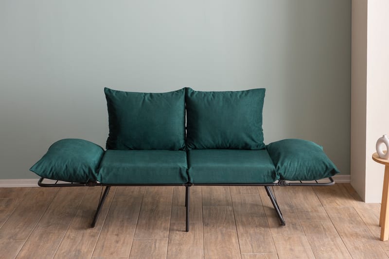 Giancarlo Sovesofa 2-seter - Grønn - Møbler - Sofaer - Sovesofaer