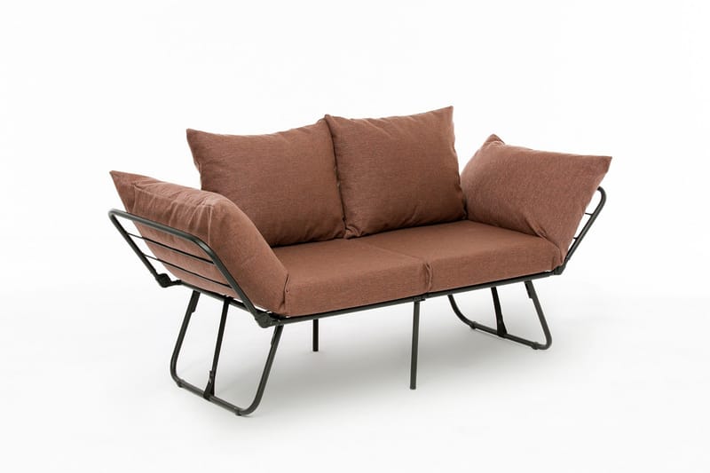 Giancarlo Sovesofa 2-seter - Lys brun - Møbler - Sofaer - Sovesofaer