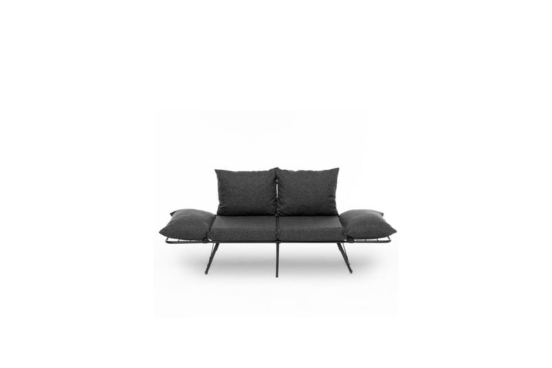 Giancarlo Sovesofa 2-seter - Mørk grå - Møbler - Sofaer - Sovesofaer