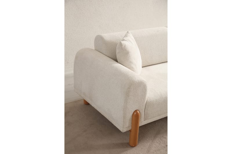 Godiva Sovesofa 3-seter - Krem - Møbler - Sofaer - Sovesofaer