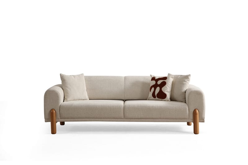 Godiva Sovesofa 3-seter - Krem - Møbler - Sofaer - Sovesofaer