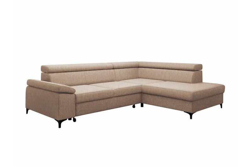 Graystone 3-seters Hjørnesovesofa - Lyse brun - Møbler - Sofaer - Sovesofaer