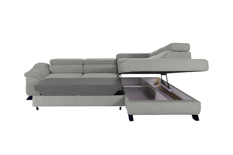 Graystone 4-seters Hjørnesovesofa - Brun - Møbler - Sofaer - Sovesofaer