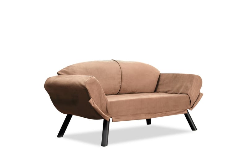 Gweno Sovesofa 2-seter - Lys brun - Møbler - Sofaer - Sovesofaer