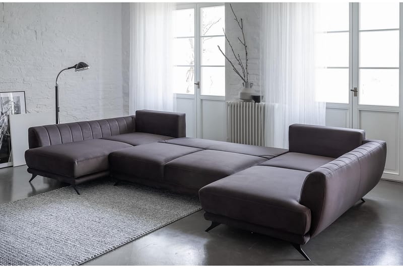 Katun Sovesofa Dobbeltsjeselong - Grå - Møbler - Sofaer - Sovesofaer