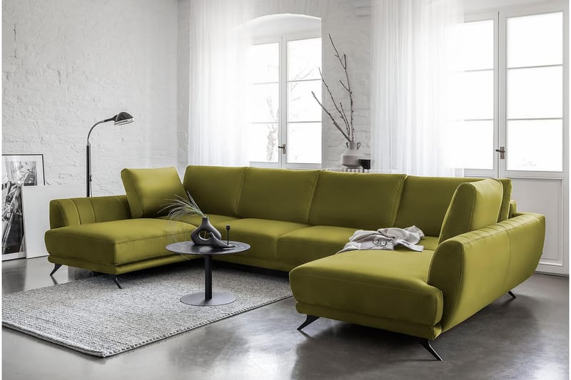 Katun Sovesofa Dobbeltsjeselong - Limegrønn - Møbler - Sofaer - Sovesofaer