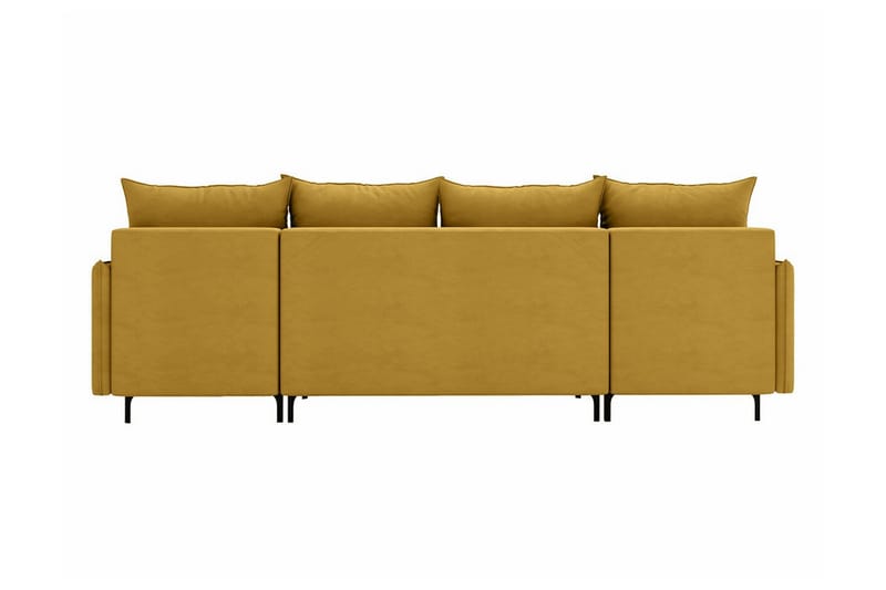 Knocklong 4-seters Hjørnesovesofa - Rosa - Møbler - Sofaer - Sovesofaer