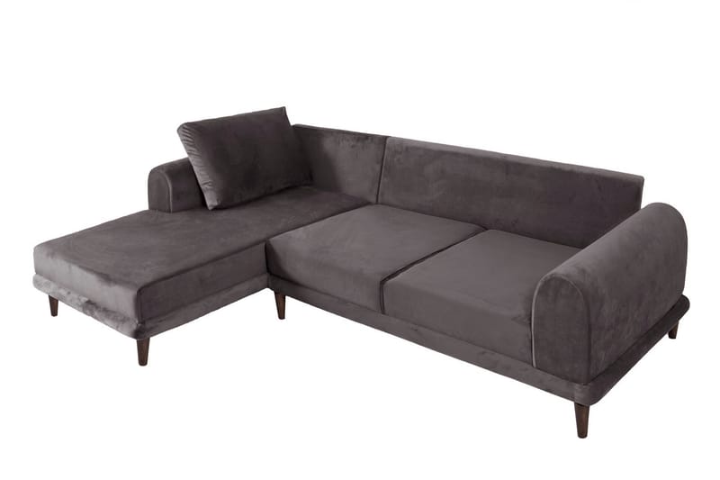 Kuro Hjørnesovesofa - Mørkegrå - Møbler - Sofaer - Sovesofaer