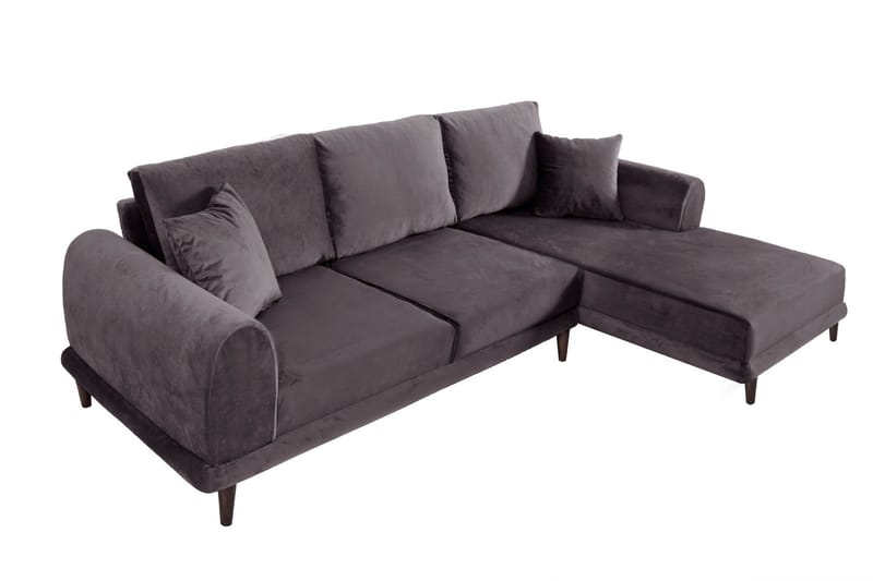 Kuro Hjørnesovesofa - Mørkegrå - Møbler - Sofaer - Sovesofaer