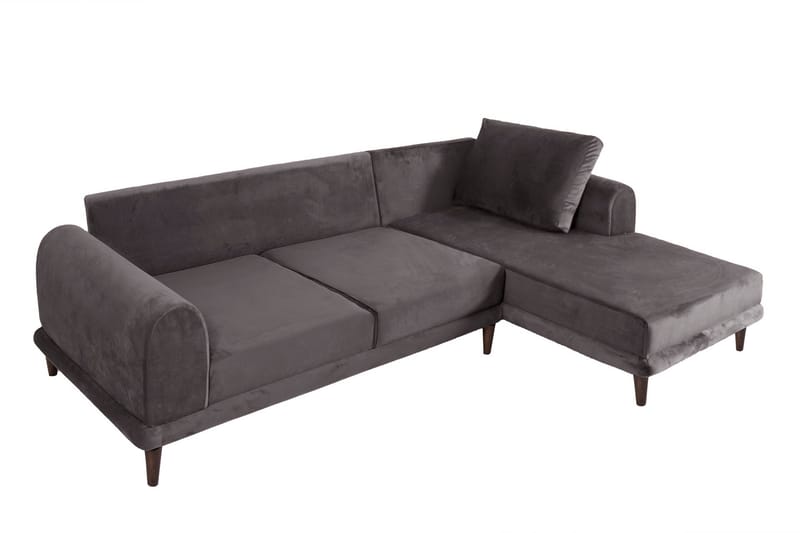 Kuro Hjørnesovesofa - Mørkegrå - Møbler - Sofaer - Sovesofaer