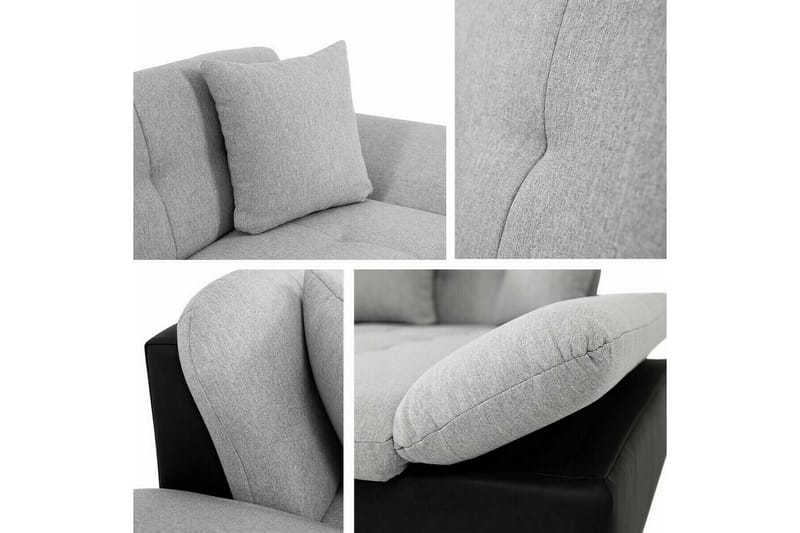 Lomux 3-seters Hjørnesovesofa - Beige - Møbler - Sofaer - Sovesofaer