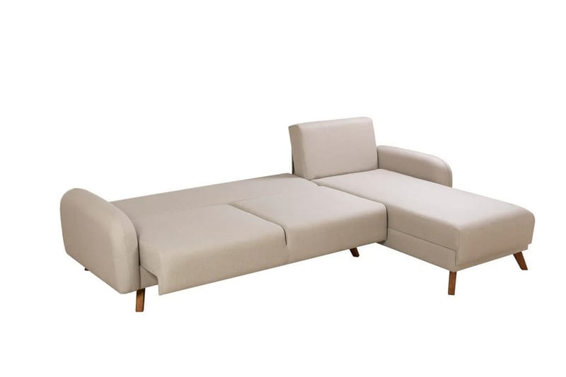 Malkiat Hjørnesovesofa - Cream - Møbler - Sofaer - Sovesofaer