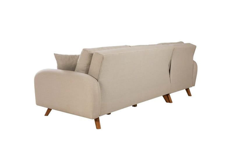 Malkiat Hjørnesovesofa - Cream - Møbler - Sofaer - Sovesofaer