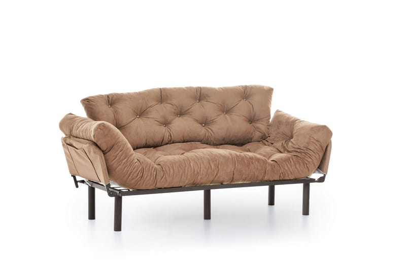 Maryborough Sovesofa 2-seter - Lys brun - Møbler - Sofaer - Sovesofaer