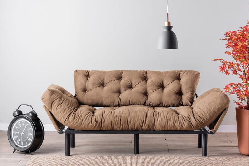 Maryborough Sovesofa 2-seter - Lys brun - Møbler - Sofaer - Sovesofaer