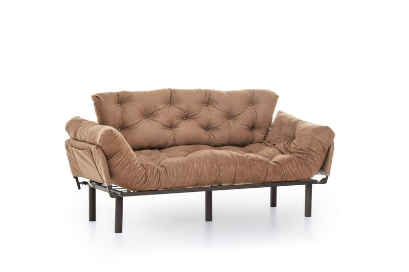 Maryborough Sovesofa 2-seter - Lys brun - Møbler - Sofaer - Sovesofaer