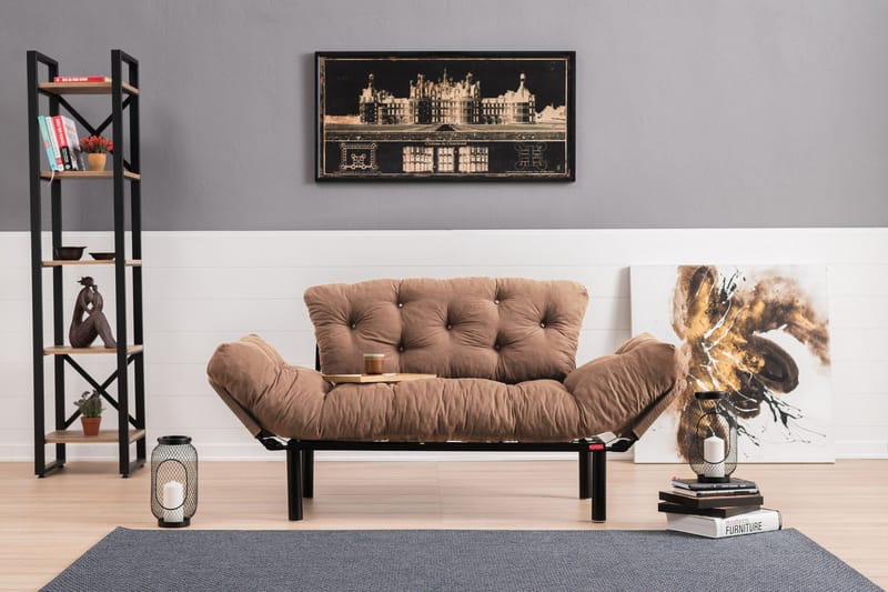 Maryborough Sovesofa 2-seter - Lys brun - Møbler - Sofaer - Sovesofaer