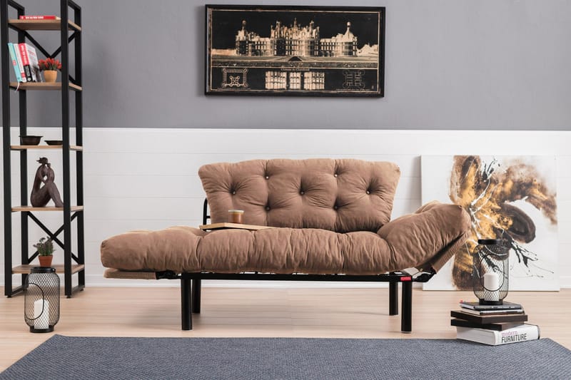 Maryborough Sovesofa 2-seter - Lys brun - Møbler - Sofaer - Sovesofaer