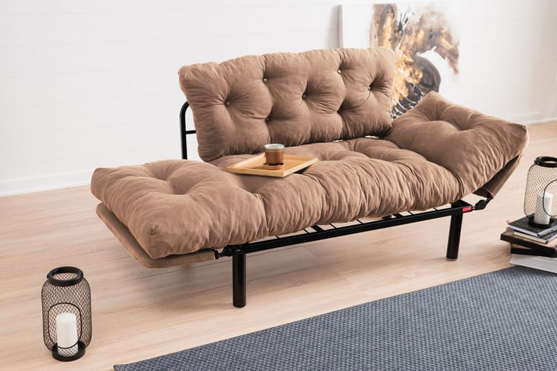 Maryborough Sovesofa 2-seter - Lys brun - Møbler - Sofaer - Sovesofaer