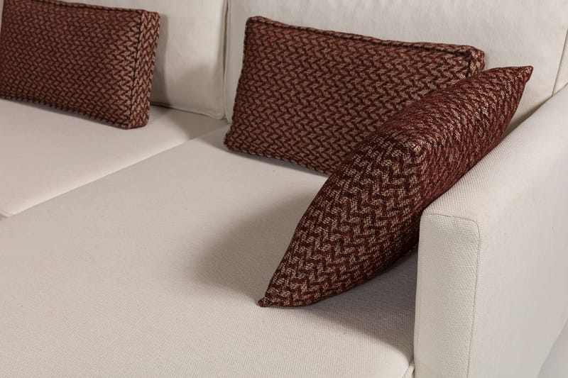 Matris 4-seters Sovesofa med Divan - Beige - Møbler - Sofaer - Sovesofaer