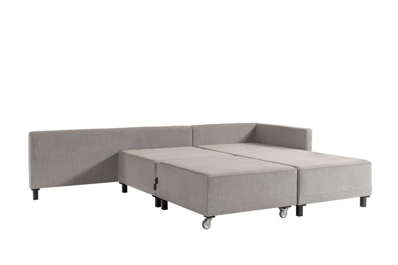 Matris 4-seters Sovesofa med Divan - Grå - Møbler - Sofaer - Sovesofaer