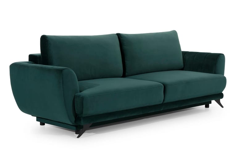 Megis 3-sits Sovesofa - Grønn - Møbler - Sofaer - Sovesofaer