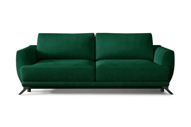 Megis 3-sits Sovesofa - Grønn - Sovesofaer - 3 seters sovesofa