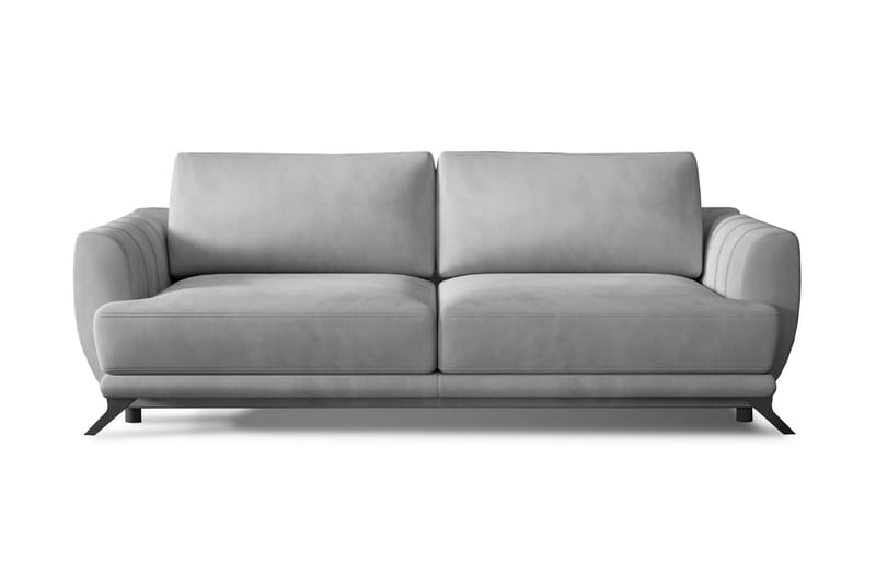 Megis 3-sits Sovesofa - Lysegrå - Møbler - Sofaer - Sovesofaer