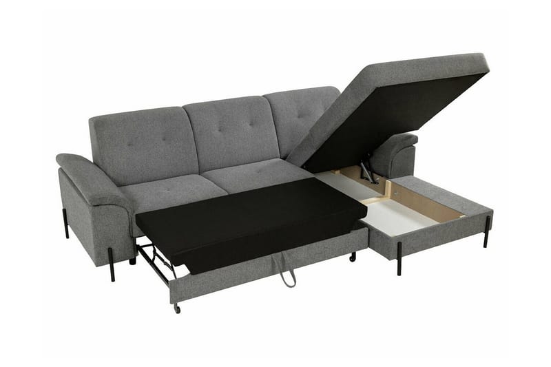 Messner 3-seters Hjørnesovesofa - Beige - Møbler - Sofaer - Sovesofaer