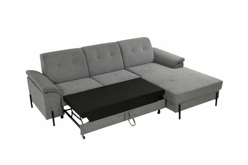 Messner 3-seters Hjørnesovesofa - Brun - Møbler - Sofaer - Sovesofaer