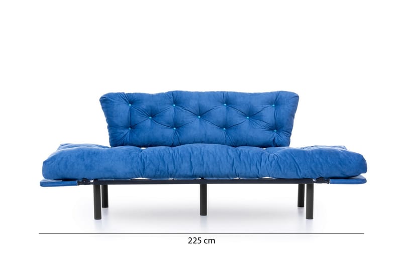 Mezonzo 3-seter Sovesofa - Blå - Møbler - Sofaer - Sovesofaer