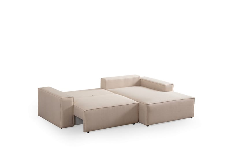 Munehiro Hjørnesovesofa - Ecru - Møbler - Sofaer - Sovesofaer