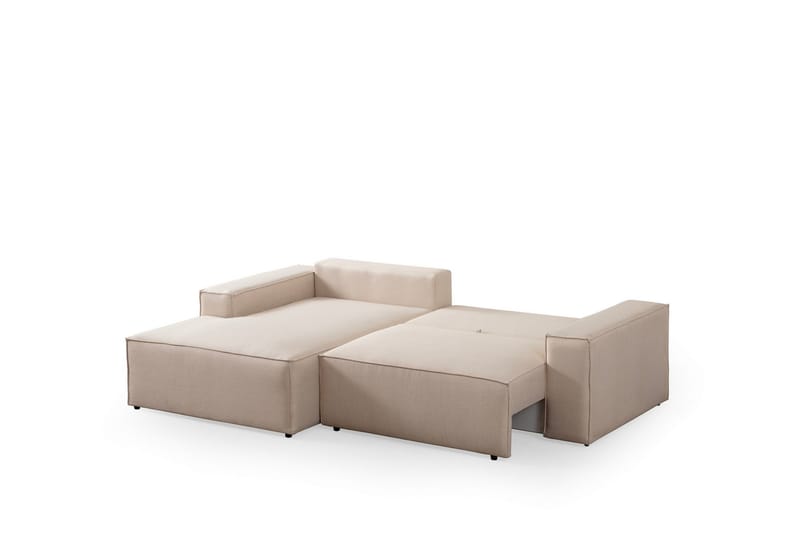 Munehiro Hjørnesovesofa - Ecru - Møbler - Sofaer - Sovesofaer