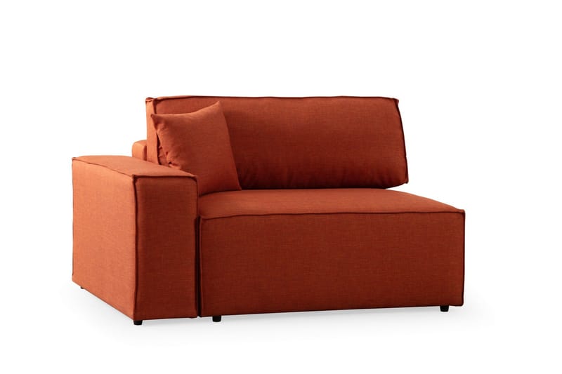 Munehiro Hjørnesovesofa - Oransje - Møbler - Sofaer - Sovesofaer