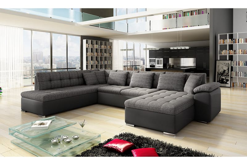 Niko U-sovesofa 350x205x76 cm - Møbler - Sofaer - Sovesofaer