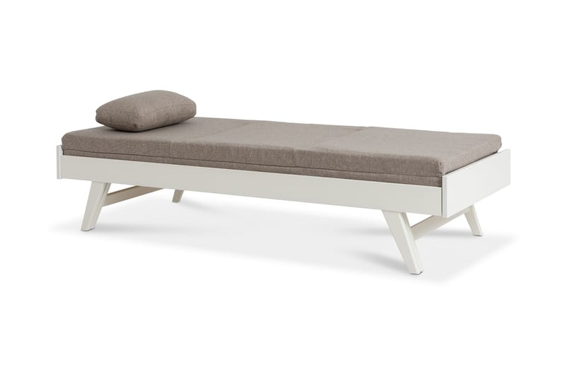 Notte Divansovesofa 200 cm Hvit - Møbler - Sofaer - Sovesofaer