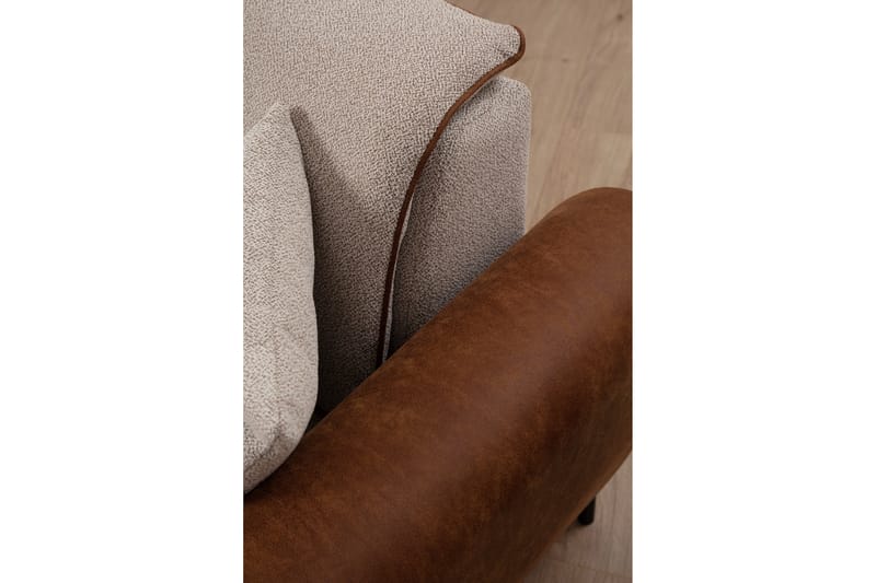 Rebelo 3-seter Sovesofa - Beige - Møbler - Sofaer - Sovesofaer