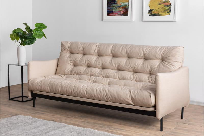 Renge Sovesofa - Cream - Møbler - Sofaer - Sovesofaer