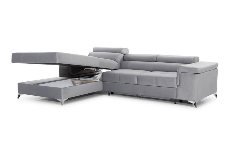 Ricardone 3-seters Sovesofa m. Divan - Brun - Møbler - Sofaer - Sovesofaer