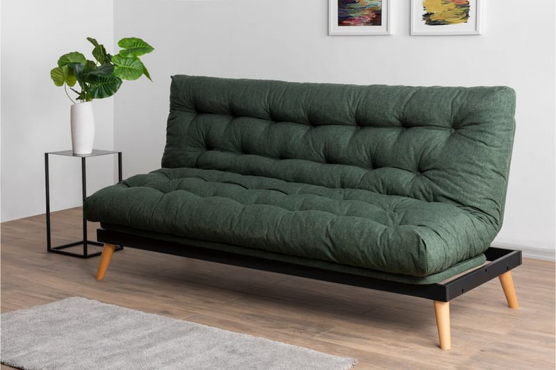 Saki Sovesofa - Green - Møbler - Sofaer - Sovesofaer