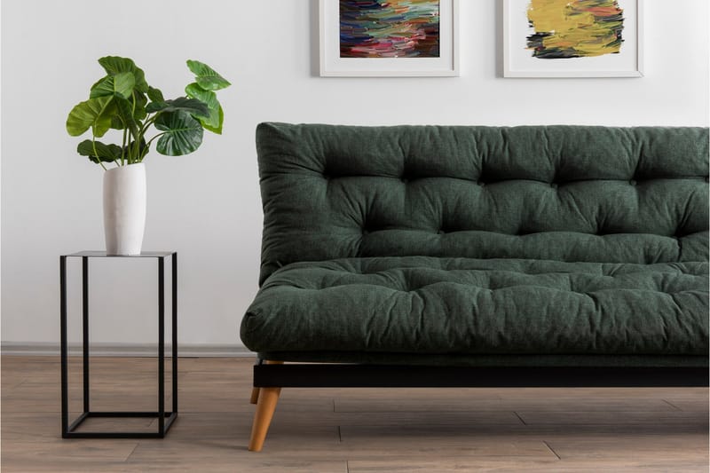 Saki Sovesofa - Green - Møbler - Sofaer - Sovesofaer