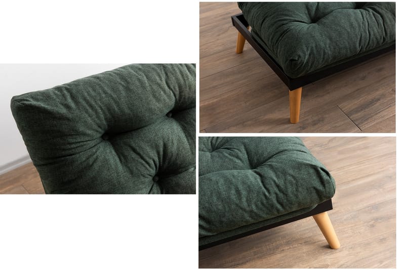 Saki Sovesofa - Green - Møbler - Sofaer - Sovesofaer