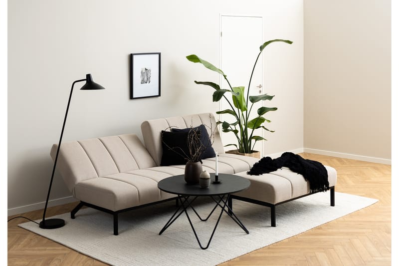 Sapita 2-seters Sovesofa - Beige - Møbler - Sofaer - Sovesofaer