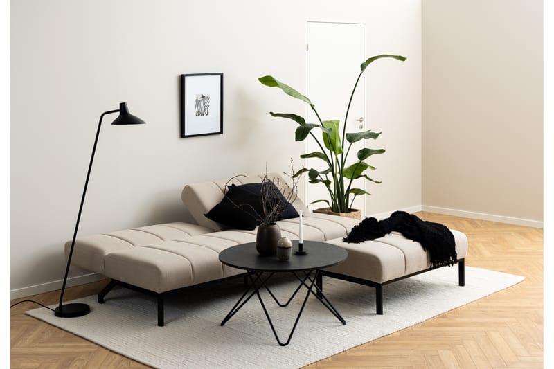 Sapita 2-seters Sovesofa - Beige - Møbler - Sofaer - Sovesofaer