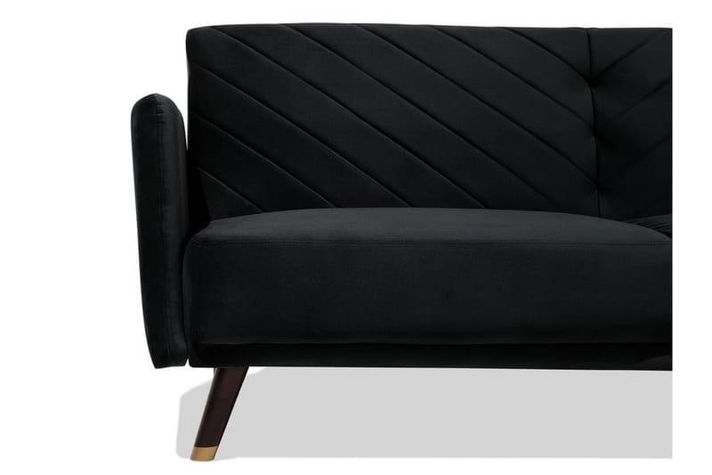 Senja Sovesofa 200 cm - Svart - Møbler - Sofaer - Sovesofaer